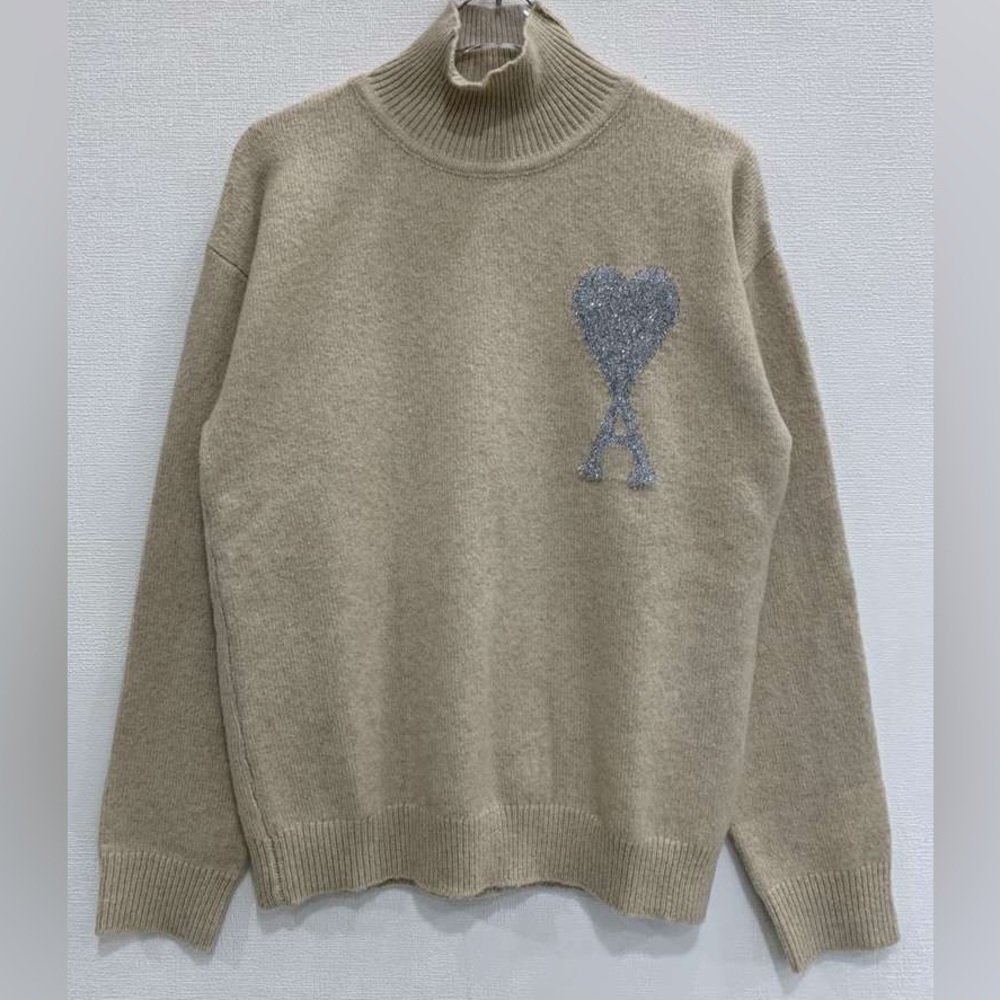 Ami Cream Knit Sweater